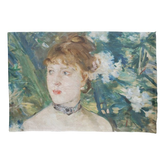 Berthe Morisot - Young Girl in a Ball Gown Pillowcase (Front)
