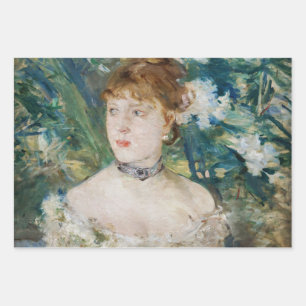 Berthe Morisot - Young Girl in a Ball Gown Wrapping Paper Sheet
