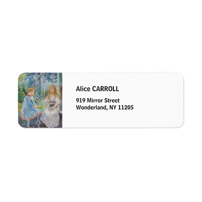 Berthe Morisot - Young Girls at the Window (Front)