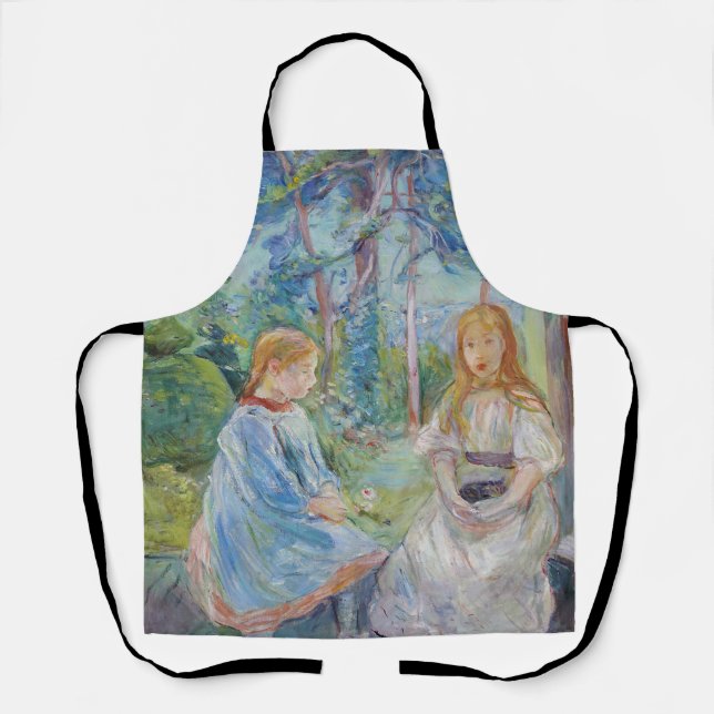 Berthe Morisot - Young Girls at the Window Apron (Front)