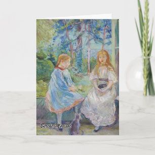 Berthe Morisot - Young Girls at the Window Card