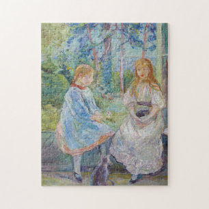 Berthe Morisot - Young Girls at the Window Jigsaw Puzzle
