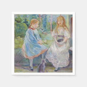 Berthe Morisot - Young Girls at the Window Napkin