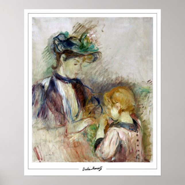 Berthe Morisot Zedign Art Poster #254 (Front)
