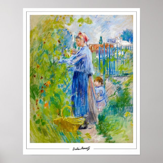 Berthe Morisot Zedign Art Poster #310 (Front)