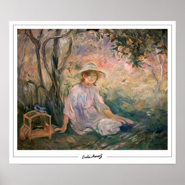 Berthe Morisot Zedign Art Poster #329 (Front)