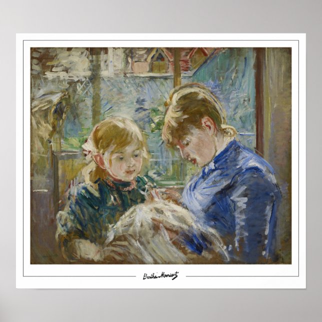 Berthe Morisot Zedign Art Poster #9 (Front)