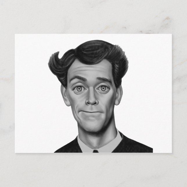 Bertie Wooster Postcard (Front)