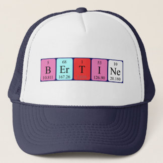 Bertine periodic table name hat