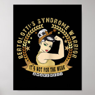 Bertolotti's Syndrome Warrior It's Not For The Wea Poster