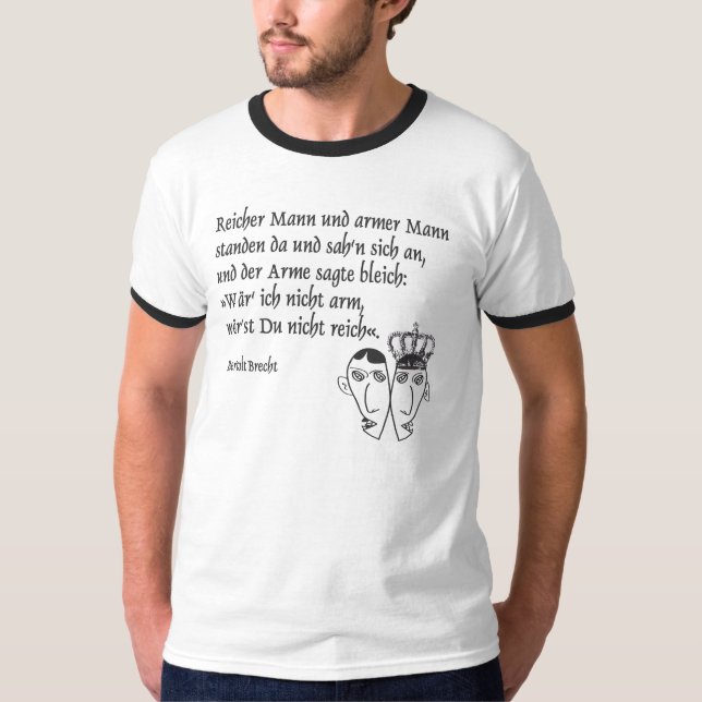 Bertolt Brecht T-Shirt (Front)