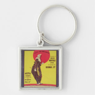 Bertram Mills circus poster Key Ring