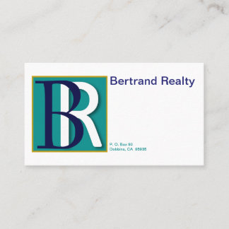 Bertrand Realty Business Card