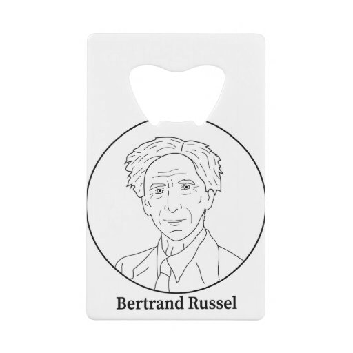 Image of Bertrand Russel Line Portrait