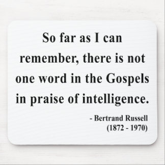 Bertrand Russell Quote 2a Mouse Mat