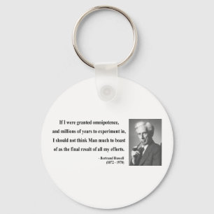 Bertrand Russell Quote 4b Key Ring