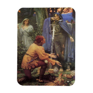 Bertuccio's Bride (by Edward Robert Hughes) Magnet