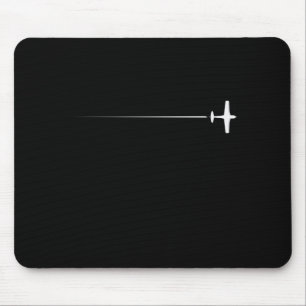 Beruf Pilot Flugzeug fliegen Mouse Mat