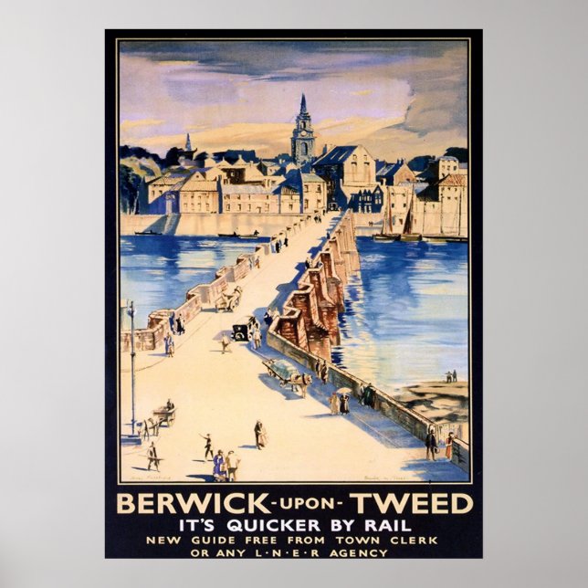 BERWICK UPON TWEED POSTER (Front)