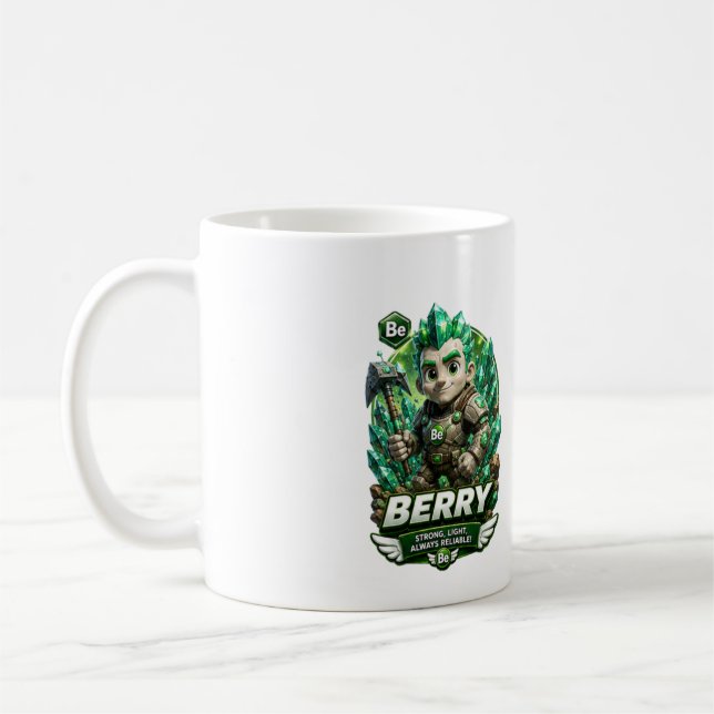 Beryllium is ATOMIVRA Coffee Mug (Left)