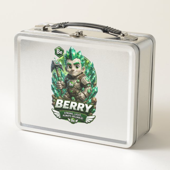 Beryllium is ATOMIVRA Metal Lunch Box (Front)