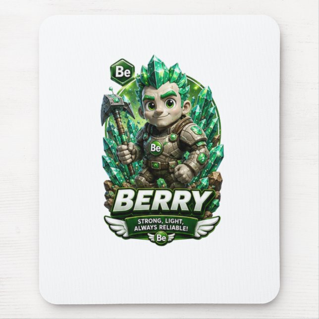 Beryllium is ATOMIVRA Mouse Mat (Front)