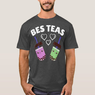 Bes Teas Kawaii Boba Drinks T-Shirt