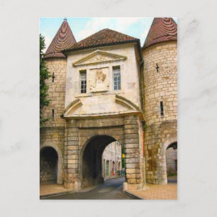 Besançon ,Old city Gateway Postcard