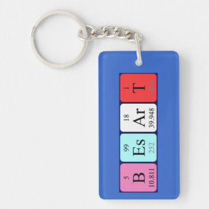 Besart periodic table name keyring