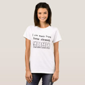 Besarta periodic table name shirt (Front Full)