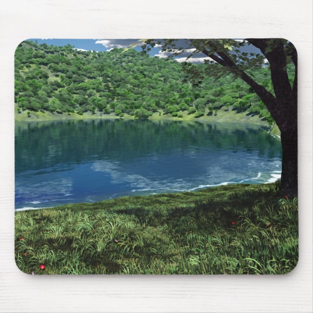 Beside Deep Waters Mousepad (Front)