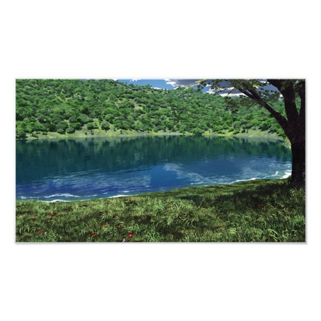 Beside Deep Waters Photo Print (Front)