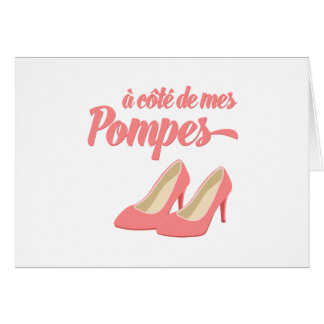 Beside My Shoes - A Cote de Mes Pompes French