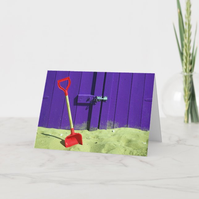 Beside The Seaside Holiday Card (Front)