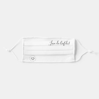 Besides mouthcap - Live the Love Cloth Face Mask