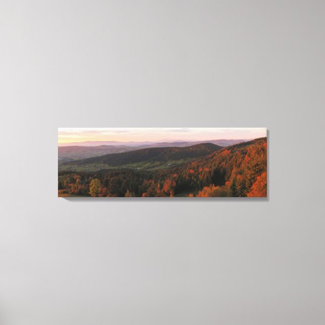 Beskids Autumn Canvas Print (Front)