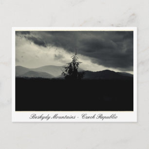 Beskydy mountain, Lysa Hora, Morava Czech Republic Postcard