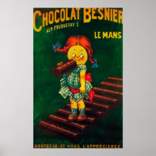 Besnier Chocolate Promotional Poster