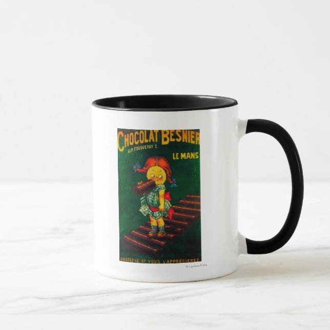 Besnier Chocolate Promotional Poster Mug (Right)