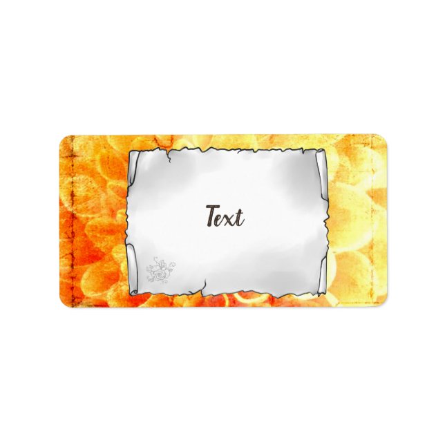 Besonderer  label (Front)