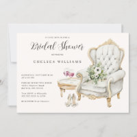 Bespoke Elegant Chair Bridal Shower