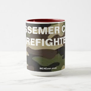 BESSEMER CITY FIREFIGHTER CAMO MUG