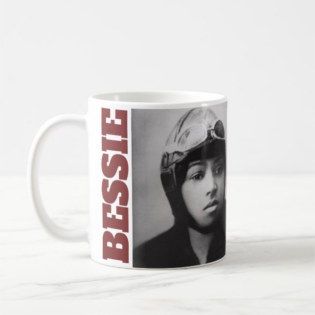 Bessie Coleman - Aviation Pioneer Coffee Mug (Left)