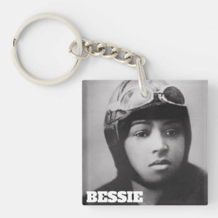 Bessie Coleman - Aviation Pioneer Key Ring