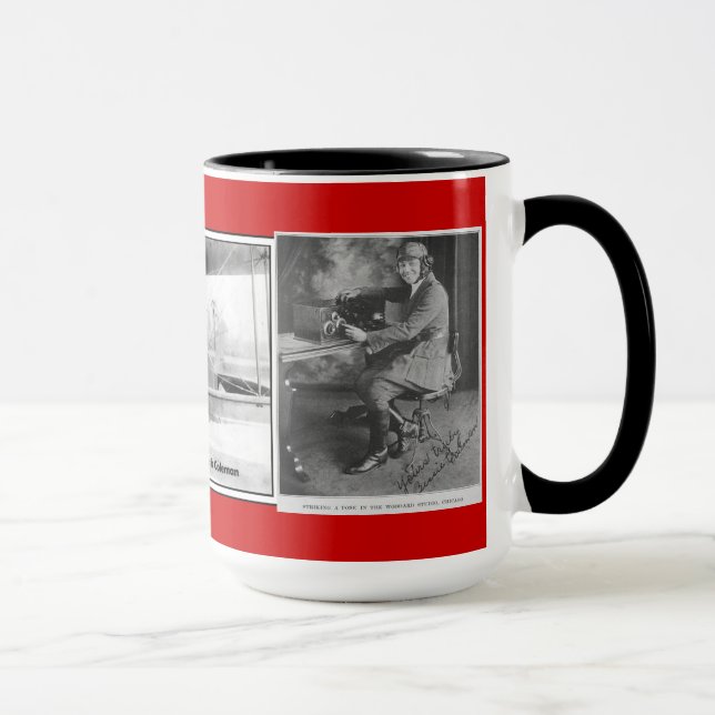 Bessie Coleman images Mug (Right)