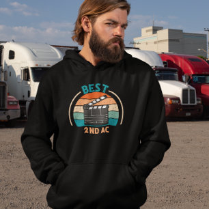 Best 2nd AC - Retro Hoodie