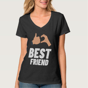 Best a Friend National Friendships Day Vintage BFF T-Shirt