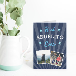 Best Abuelito Ever   Father's Day Photo Card