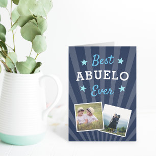 Best Abuelo Ever   Father's Day Photo Card