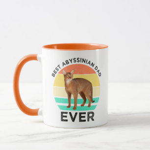 Best Abyssinian Dad Ever Mug